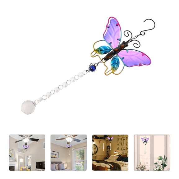 IBASETOY Light Refraction Crystal Suncatcher Pendant Christmas 1Pcs