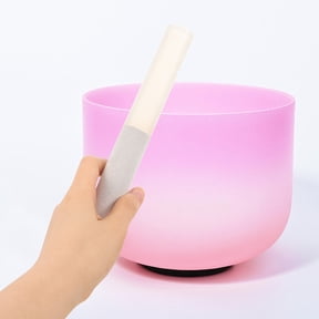 IBASETOY Meditation Singing Bowl 2pcs White For Professional Musicians