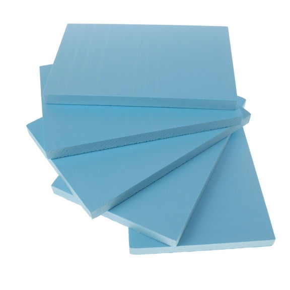 IBASETOY Sky Blue Craft Foam Sheets for DIY Model Making and Scene Crafting with Paintable Surface