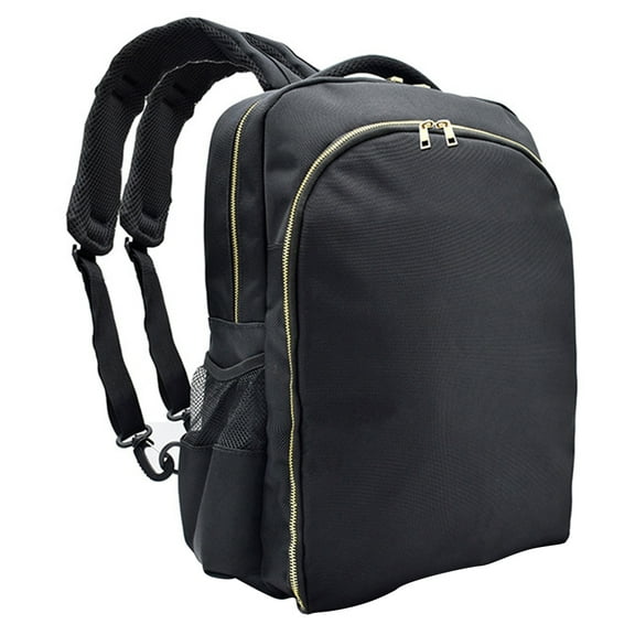 IBASETOY Outdoor Use Portable Hair Stylist Bag Compact Black 1Set