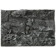 IBASETOY PU Foam Reptile Tank Background Board Dark Grey 1Pack