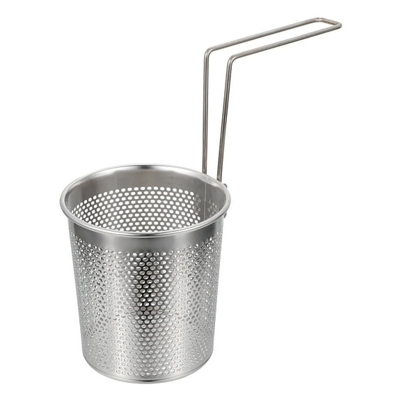 IBASETOY Pasta Strainer Colander Filter Oil Silver Stainless Steel 1Pack