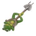 thumbnail image 1 of IBASETOY  Charming Resin Frog Figurine for Garden and Courtyard, 1 of 8