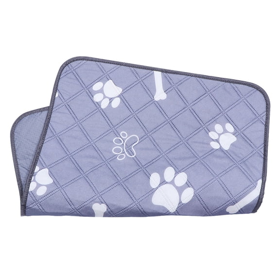 IBASETOY Pet Training Pad With Slip Pattern Reusable Dog Pee Mat Comfortable For Indoor Outdoor Use