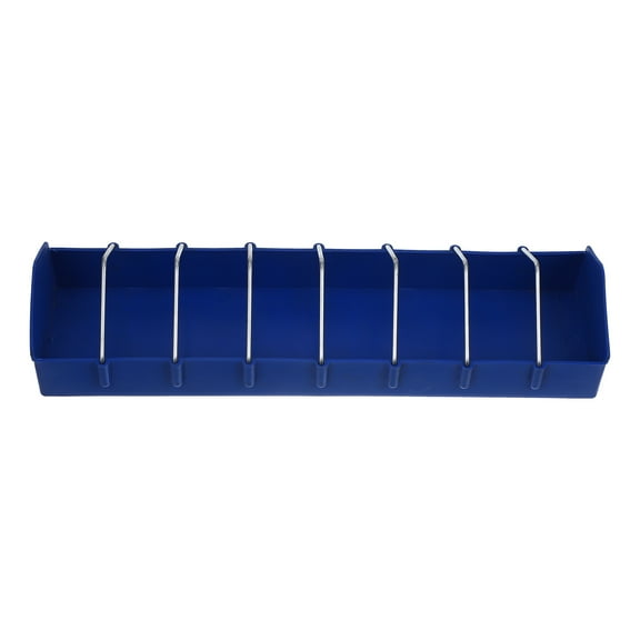 IBASETOY Pigeon Food Slot for Birds Blue Rectangular 1Set