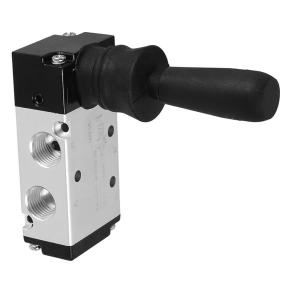 IBASETOY Hand Lever Valve Pneumatic Mechanical Valve Wear Resistant Aluminum Material