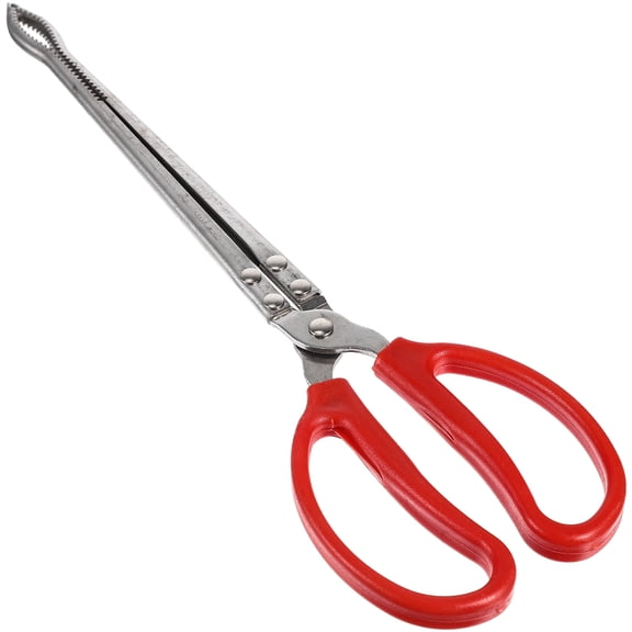 IBASETOY Portable Multi Function Crab Tong Clips for Catching Eel Squid Seafood Tool for Fishing Camping and Backyard BBQs