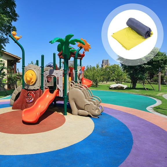 IBASETOY Rainproof Playground Canopy Cover Replacement For Outdoor Swing Durable Coated Design For Gardens Patios