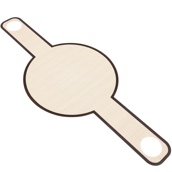 IBASETOY  Non-Stick Pastry Mat Brown Glass Fiber for Baking Supplies