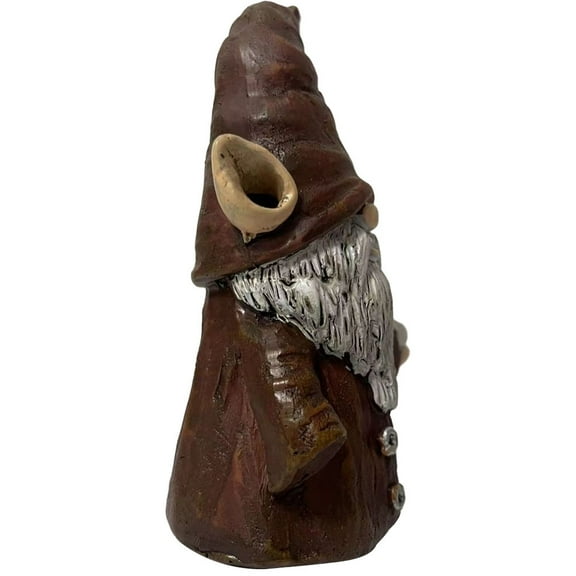 IBASETOY Scent Sticks Holder Resin Craft Gnome Decoration Indoor Use 1Pack
