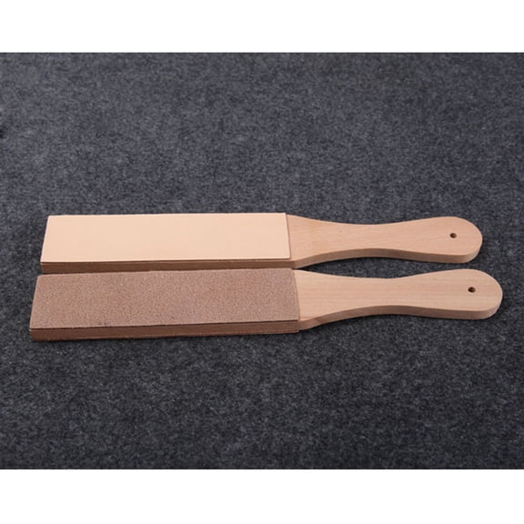 IBASETOY Sharping Stone Wooden Beige Grinding Tool for Kitchen Wood 1Set