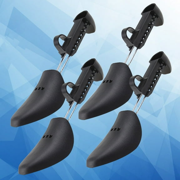IBASETOY Shoe Expander and for Wider Comfort Black Plastic Set of 4 Fits Sizes 35-39