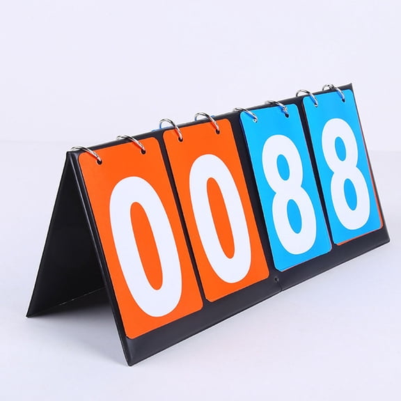 IBASETOY Professional Portable Scoreboard with Sturdy Cloth Paper and Metal for Sports Events
