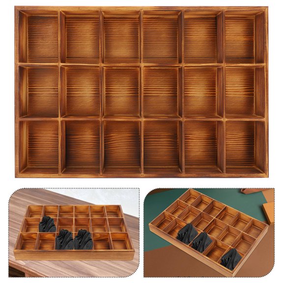 IBASETOY Socks Keys Panties Organizer and Stylish Storage Box for Closet and Cabinet Organization Home Office Use