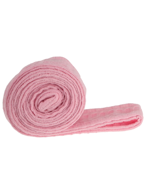 Pink Flannel Bathrobe Waist Belt Replacement Soft Durable Robe Tie Belt Suitable for Home and Hotel