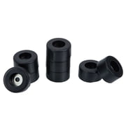 IBASETOY Speaker Base Pads Black 8Pcs Anti Vibration Home Audio Setup