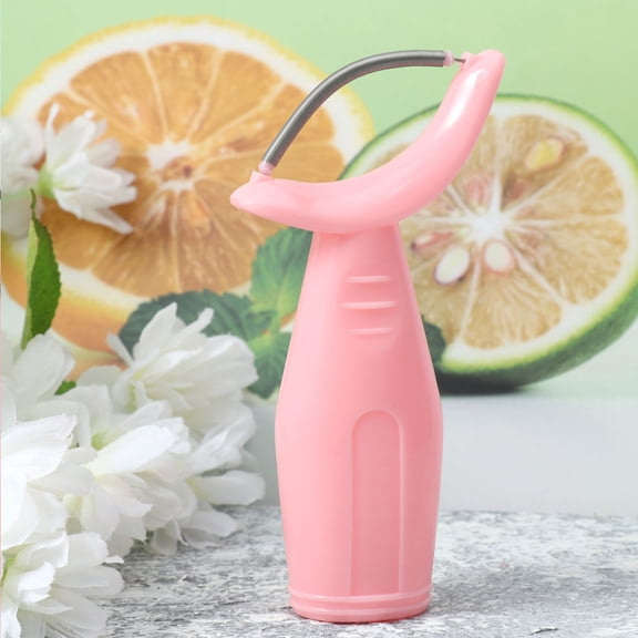 IBASETOY Spring Handled Face Hair Epilator Pink ABS 1Pcs 4 In