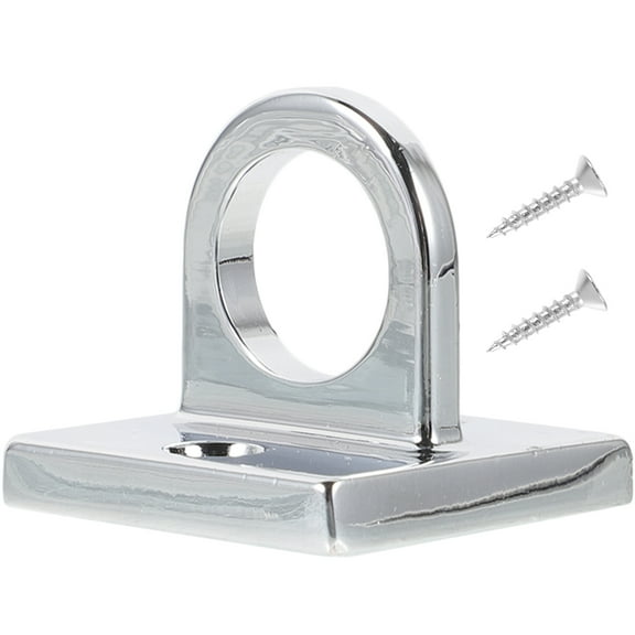 IBASETOY Stainless Stanchion Queue Barrier Rope Hook in Zinc Alloy for Hotel Owners 1Set