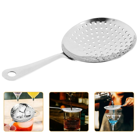 IBASETOY Stainless Strainer Cocktail Strainer Silver 1Pcs Straining Beginners