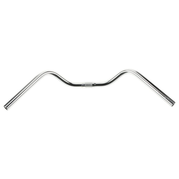 IBASETOY Retro Bike Handlebars Cycling Accessory U-shaped Silver 1Set