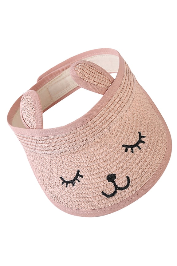 Sun Protection Caps Stylish Pink Shade Eyes Guard Face for Women