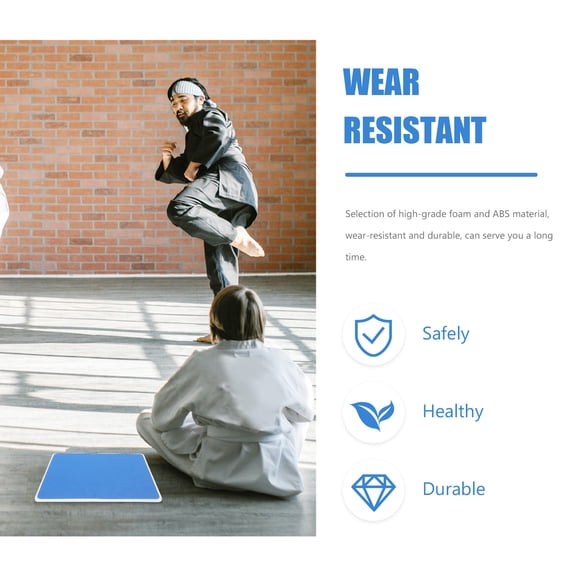 IBASETOY Portable Taekwondo Board with Foam Padding for Safe Daily Karate and Breaking Practice