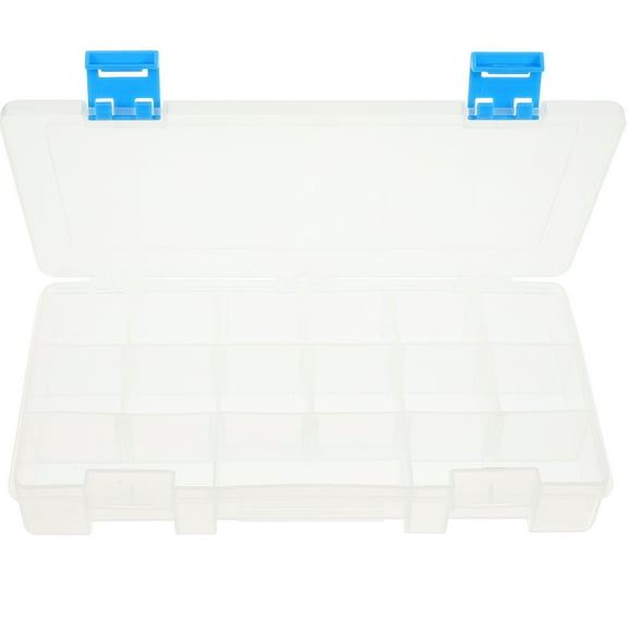 IBASETOY Tools Organizer Container Plastic Small Parts Organization Box Easy to Open 1Pcs