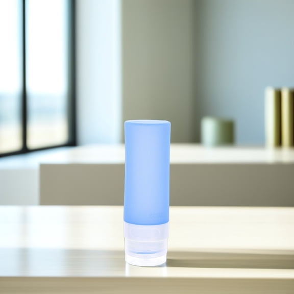 IBASETOY Transparent Empty Squeeze Bottle Lotion Dispensers Reusable 4Pcs