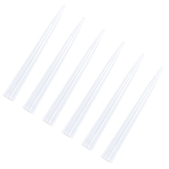 IBASETOY Transparent Plastic Pipettor Tips for Laboratory Use 10ml Soft Flexible Cone Design High Efficiency