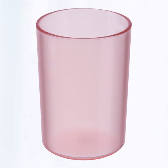 IBASETOY Tooth Brushing Cup Pink Plastic 1Pcs for Bathroom Use