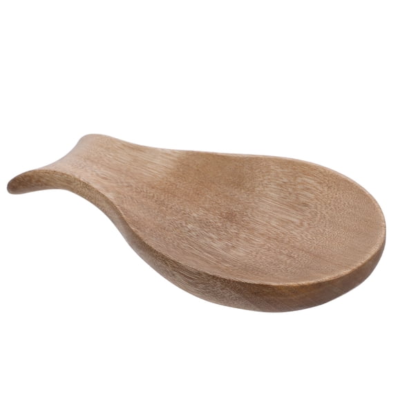 IBASETOY Spoon Storage Holder Grey Wood 1Pack