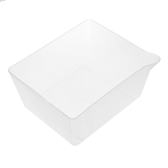 IBASETOY Compact Plastic Weighing Bowl for Kitchen Use with Transparent Design and Easy Storage