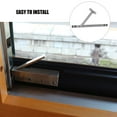 thumbnail image 1 of IBASETOY Casement Window Safety Limiter 1Set Silver Steel for Child Safety, 1 of 7