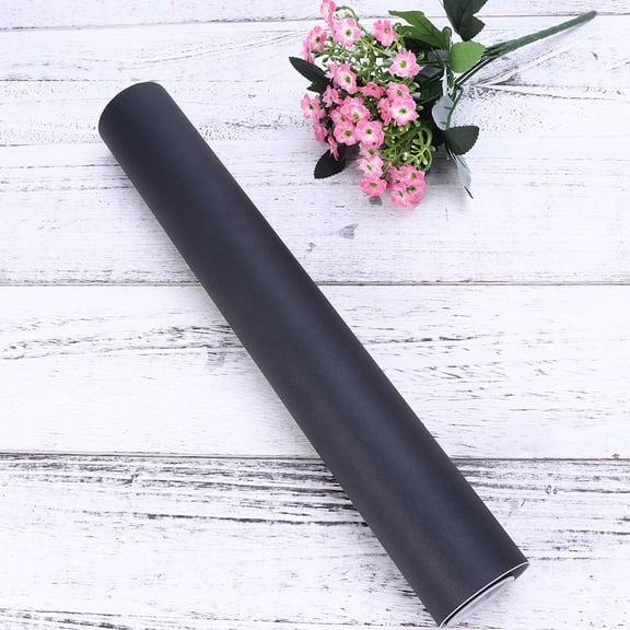 IBASETOY Black Privacy Window Sticker Film for Home Use Self Adhesive Black Darkening Cling for Smooth Glass Surfaces