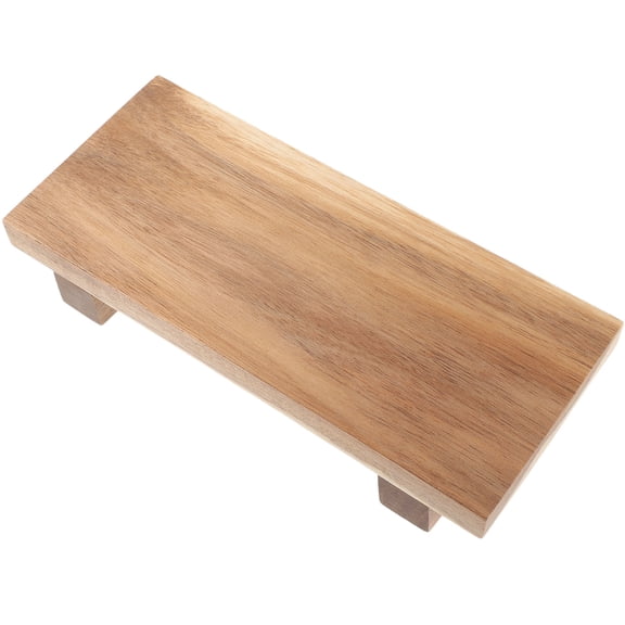 IBASETOY Wooden Candle Stand Storage Rack Khaki 1Pack Modern Home Decor