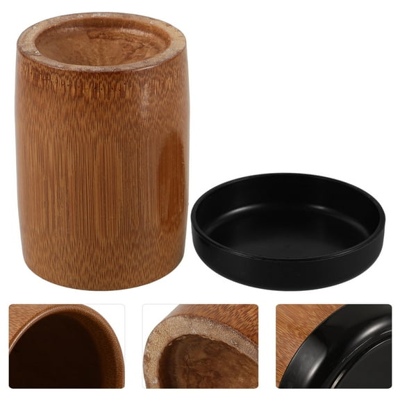 IBASETOY Wooden Dice Cup for Home Gaming Excellent Craftsmanship Large Capacity Dice Shaker 6.5 Inches