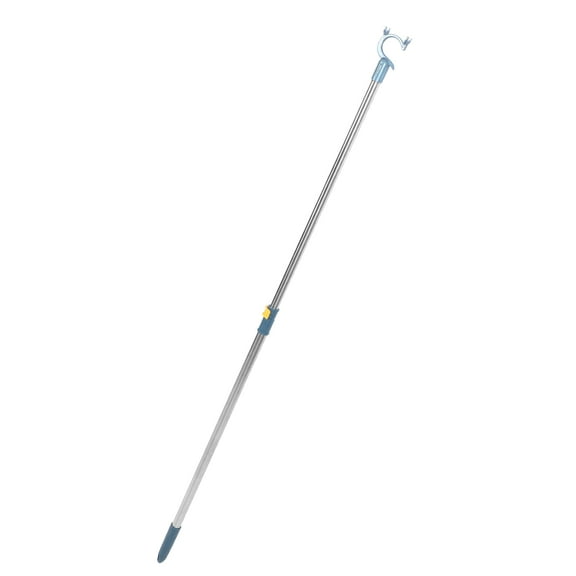 IBASETOY Multipurpose Clothes Reaching Rod Made of Stainless Steel and PP Material
