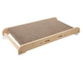 thumbnail image 1 of IBASETOY Cat Cardboard Scratcher Cat Scratcher House Khaki Corrugated Paper 1Pack, 1 of 5
