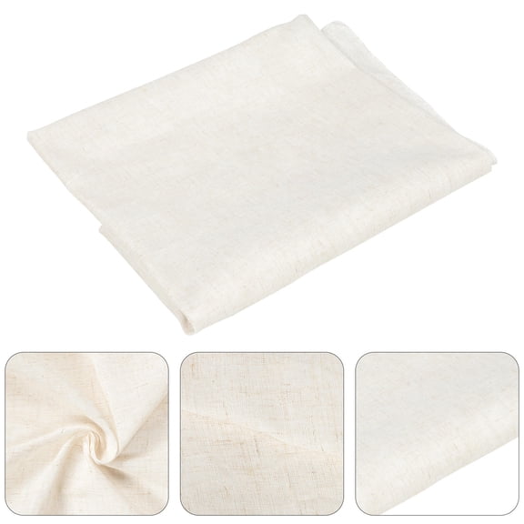 IBASETOY Lamp Shade Fabric Material Ivory Color for Home Decor and Light Cover DIY Crafts