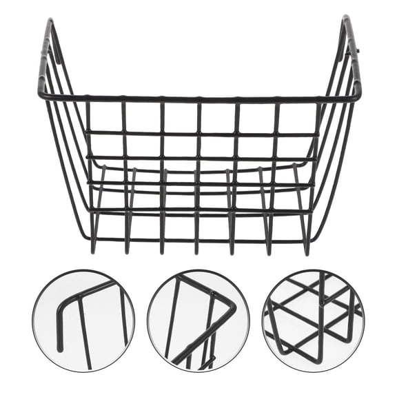 IBASETOY Metal Rack Bunny Feeder Designed for Hay Storage with Hanging Holder to Save Space in Cage
