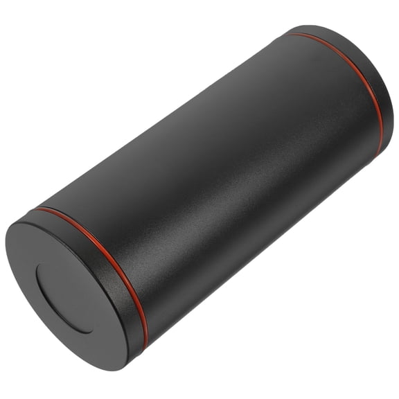 IBASETOY round tissue box Tissue Box Aluminium Alloy Dust Resistant Compact for Home Use 1Set