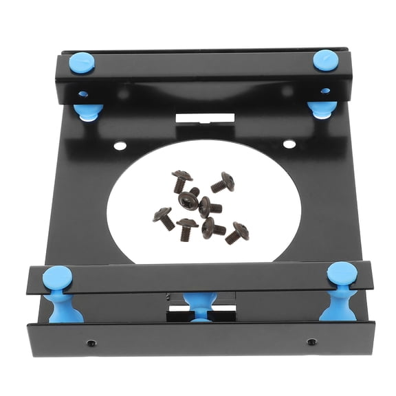 IBASETOY ssd bracket Hard Drive Caddy Black Silicone for Computer Assembly 1Pcs
