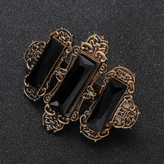 IBASETOY travel hair styling accessories Rhinestone Hair Clip Alloy Crystal Beautify Hairstyle 1pc