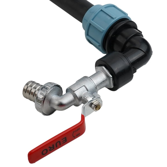 IBC Adapter Connection Kit 3/4 "Outlet Faucet For Tank Container Rainwater Tank Smile Home