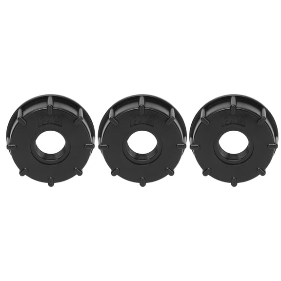 IBC Tank Connector, 60mm Coarse Thread Drain Adapter, 3Pcs, For Water Chemical Tanks