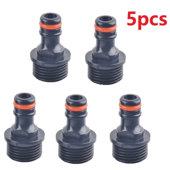 IBC Tank Drain Adapter Set With Valve Connectors Male Female Thread Fittings Polypropylene Garden Hose Connection For Industrial Container Spigot Replacement Parts(A)