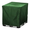 thumbnail image 1 of IBC Tote Cover 275 Gallon Tote Sunshade Water Proof Protective Hood 1000 L Garden Water Tank Green, 1 of 8
