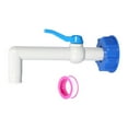 thumbnail image 1 of IBC Tote Tank Adapter Faucet Quick Connect Fitting Accurate Thread Sturdy PP for Industrial Garden Use, 1 of 9