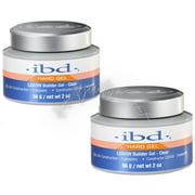 IBD Hard Gel LED/UV Builder Gel - Clear - 2 oz 61178 x 2