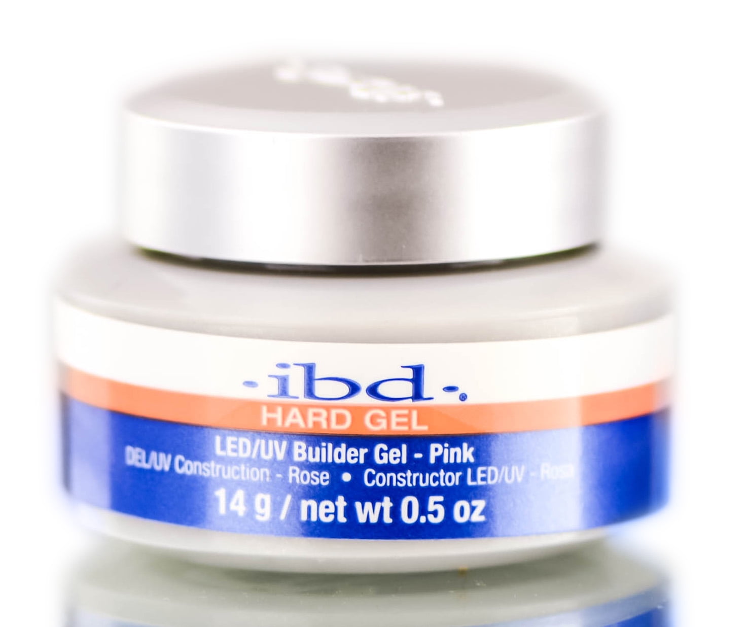 IBD Hard Gel LED/UV Builder Gel - Pink - 0.5 oz